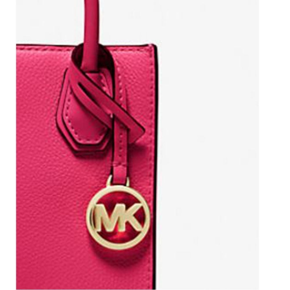 Michael Kors Pink Leather Mini Tote Bag Nwt - Picture 8 of 8